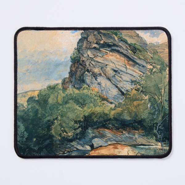 Item preview, St. Goarhausen on the Rhine Between Koblenz and Mainz - John Frederick Lewis (1827) designed and sold by Geraldo Garcia.