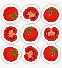 Ripe Red Tomatoes Sticker
