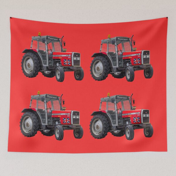 Item preview, Red tractor designed and sold by Millysuewood.