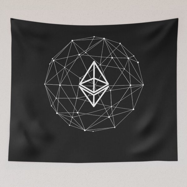 Item preview, Ethereum logo decentralized essential t shirt designed and sold by britneikae4007.