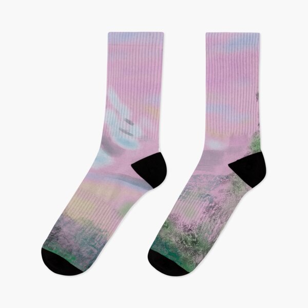 Item preview, Painterly effect landscape print designed and sold by Grey-Brunette.