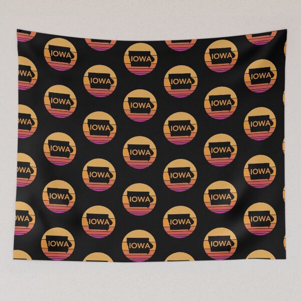 Item preview, Iowa - Retro Sun State of Iowa  designed and sold by avataraustin.