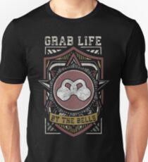 Grab Life By The Bells - Kettlebell Fitness (Vintage) Unisex T-Shirt