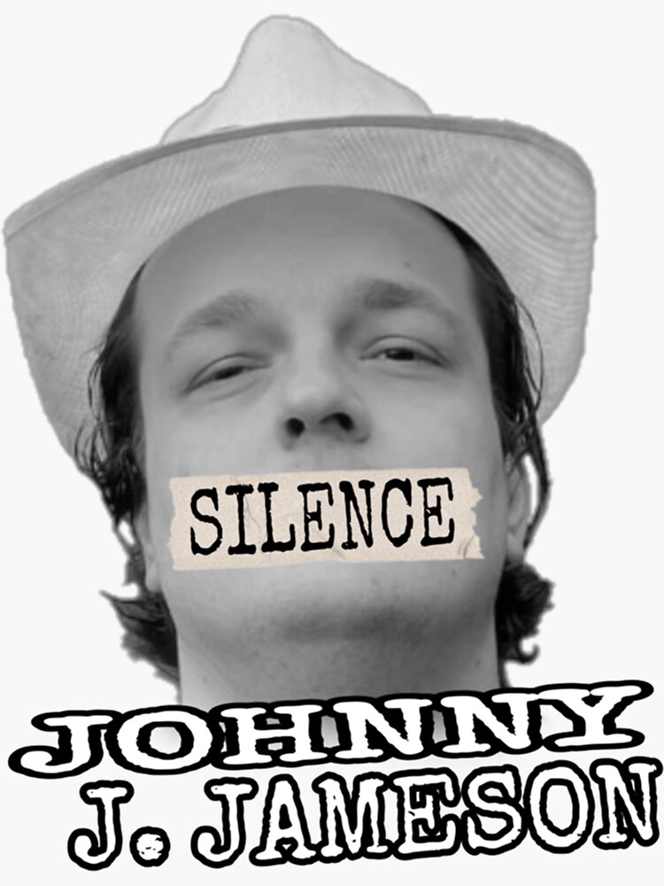 "Triple J is SILENCED Merchandise Classic" Sticker by FloydBlacks