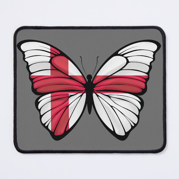 Item preview, England Hypolimnas Butterfly Flag #z93 designed and sold by EllaCarrollEC.