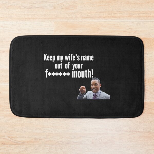 Item preview, Smith Oscar 2022 Keep My Wife's Name Out Of Your F"ing Mouth designed and sold by SEINENGAPPI23.