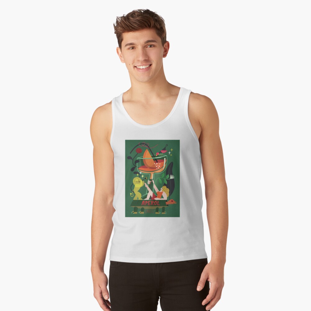 Aperol Spritz Vintage Retro Tank Top