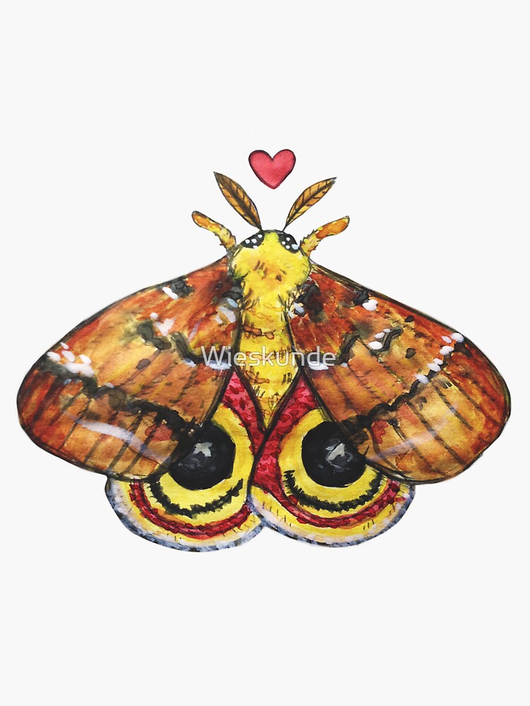 Io Moth Sticker