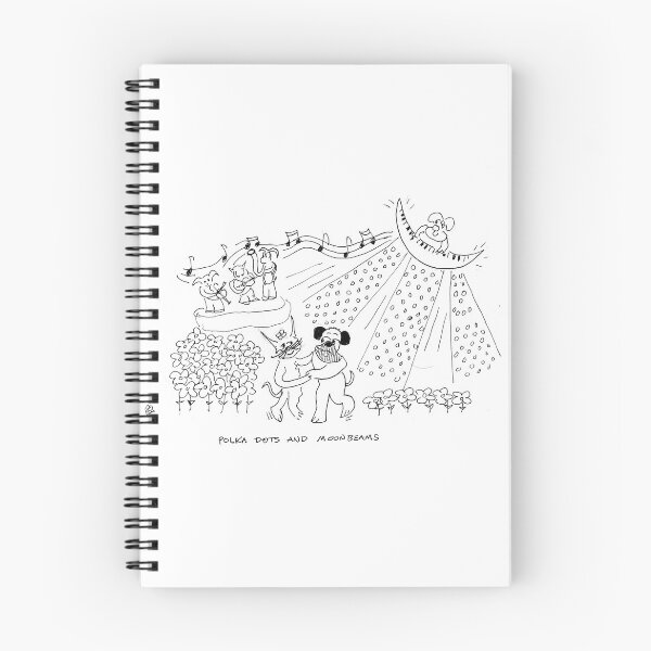 Item preview, Song Cartoon - Polka Dots and Moonbeams designed and sold by fred rosenthal.