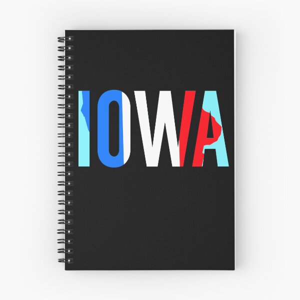 Item preview, Iowa - State Between 2 Rivers - IA State Flag Colors & State Outline designed and sold by avataraustin.