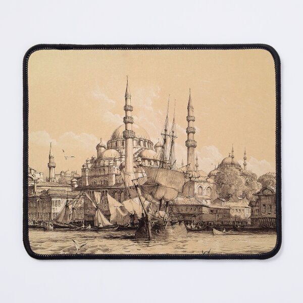 Item preview, Mosque of Yeni Jami and Saint Sophia from the Golden Horn - John Frederick Lewis (1838) designed and sold by Geraldo Garcia.
