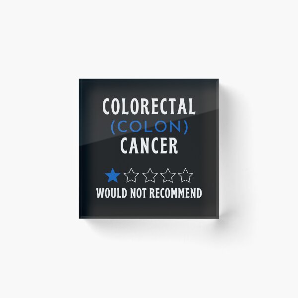 Item preview, Colon Cancer Awareness - Support Squad - would not Recommend One Star Rating designed and sold by Aissa6900.