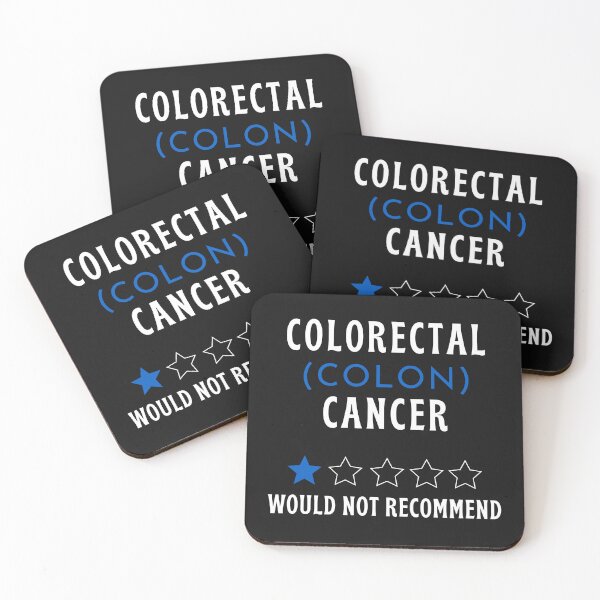 Item preview, Colon Cancer Awareness - Support Squad - would not Recommend One Star Rating designed and sold by Aissa6900.