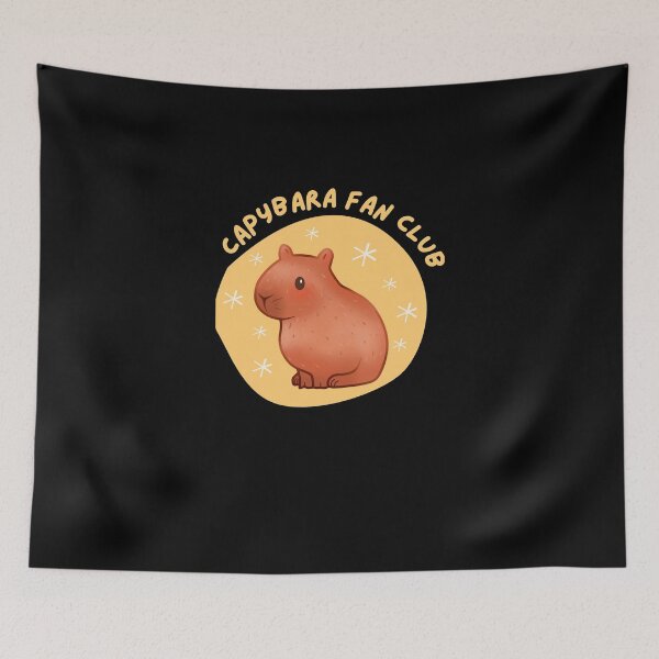 Item preview, Cute Pastel Capybara Fan Club  Classic . Classic T-Shirt designed and sold by Douottrq.