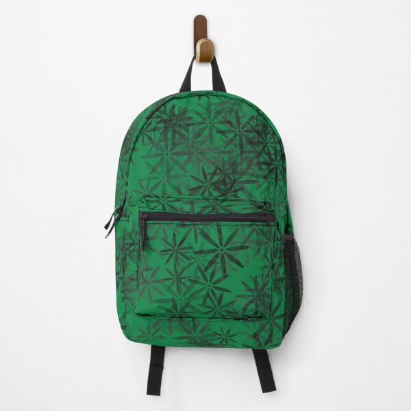 Item preview, Green floral print designed and sold by Grey-Brunette.