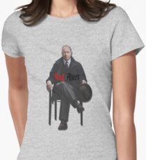 Raymond 'Red' Reddington - Red Alert Print Women's Fitted T-Shirt