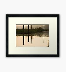 tidal road Framed Print