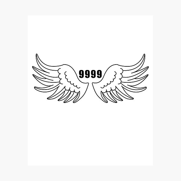 Item preview, Angel Number 9999 designed and sold by Happy-PrintZ.