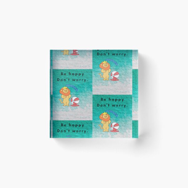 Item preview, Be happy. don't worry quotes for life designed and sold by ThamaraiSelvi.