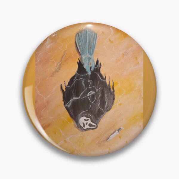 Item preview, Ghostface as a plaice  designed and sold by FurHorror.