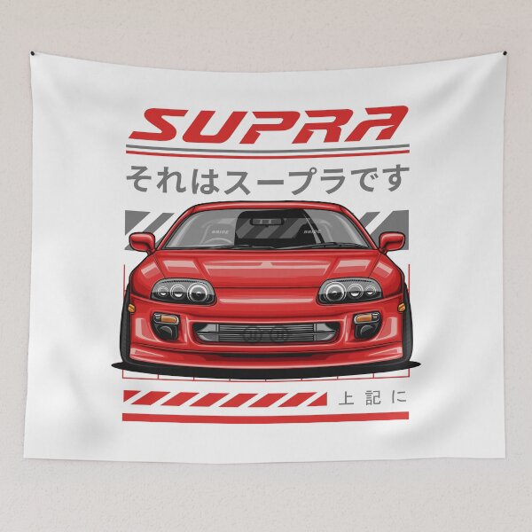Item preview, Supra MK4 JDM Legends (red candy) designed and sold by JioojiProject.
