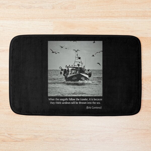 Item preview, Eric Cantona Quote Sticker designed and sold by rollinsale.