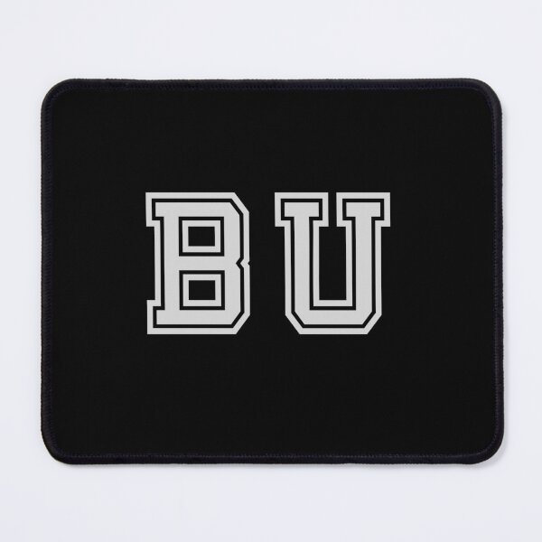 Item preview, B.U. Varsity Initials | Varsity Letters | Black And White | Personalised Gifts designed and sold by Avo And Sriracha.