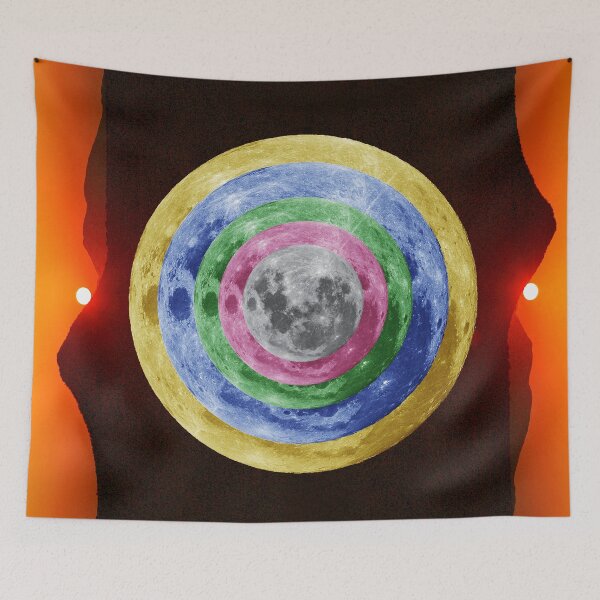 Item preview, Facet Sunset designed and sold by CollageHarvest.