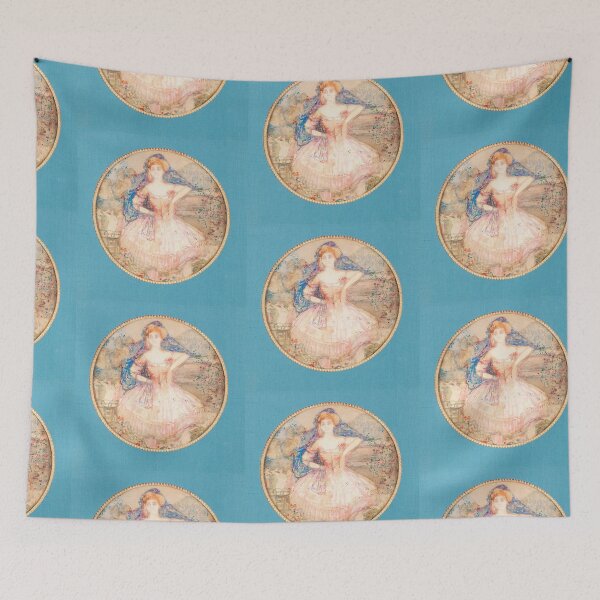 Item preview, dancer with mantilla 1900 - charles conder  designed and sold by Vintage Designs +.