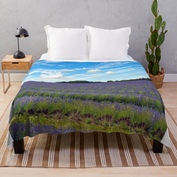 Item preview, Lavender Field Summer Flowers Cotswolds England designed and sold by AndyEvansPhotos.