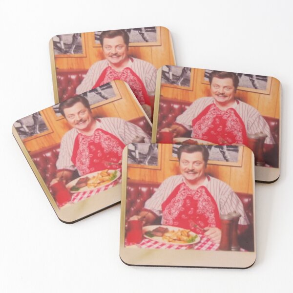 Item preview, Ron Swanson Parks and Recreation Steak Charles Mulligan designed and sold by MazeMazeMaze.
