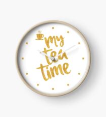 My tea time - 11 pm Clock