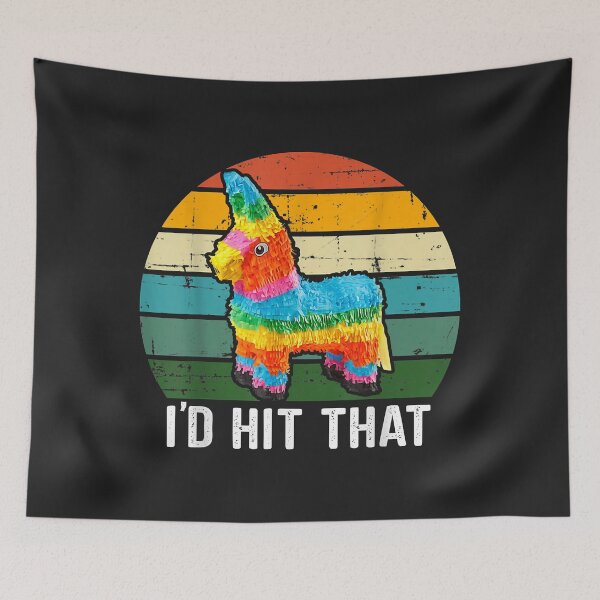 Item preview, Happy Cinco De Mayo Retro Vintage Pinata I Would Hitting designed and sold by ricnikkiaavi.
