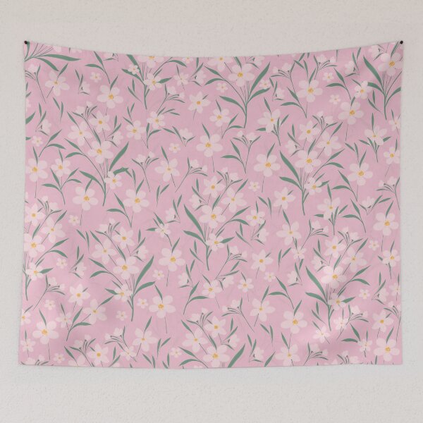 Item preview, Watercolor Pink Floral Botanical Pale Pink design designed and sold by NdesignTrend.