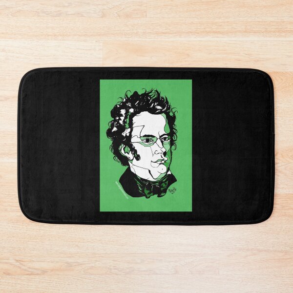 Item preview, Franz Schubert Composer Sticker designed and sold by desireeowe.