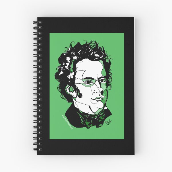 Artikelvorschau, Franz Schubert Komponist Aufkleber entworfen und verkauft von desireeowe.