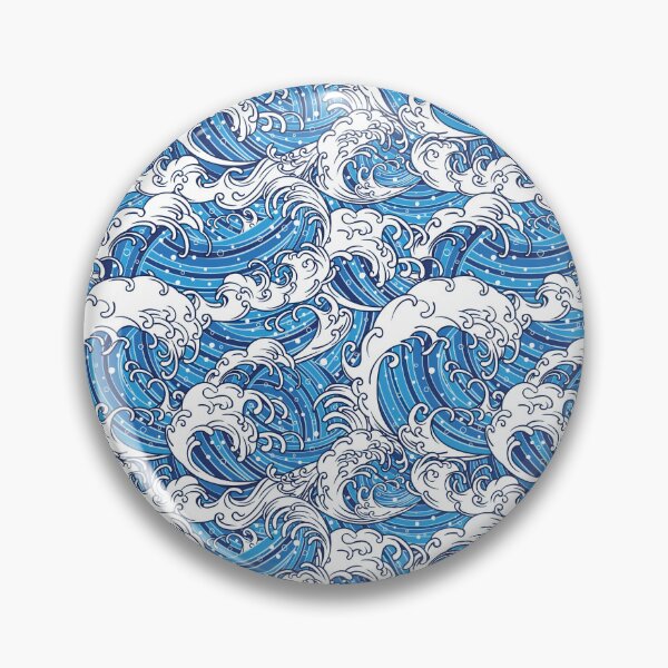 Item preview, Japanese Wave Pattern designed and sold by Palash Aesthetic Alley.