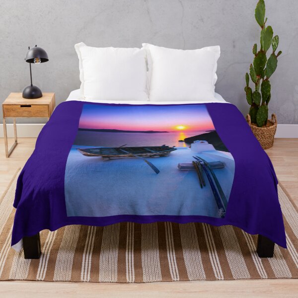 Item preview, Santorini Purple Sunset designed and sold by Paul Thompson Photography.