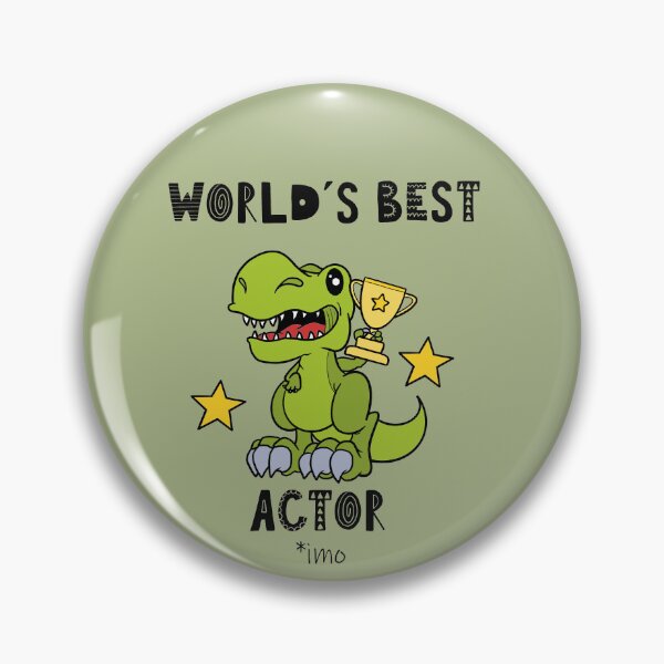 Item preview, Actor, Worlds Best, Funny, Humor, Dinosaur, T Rex, Tyrannosaurus, Animal, World Greatest, Dino designed and sold by iHeartDinosaurs.