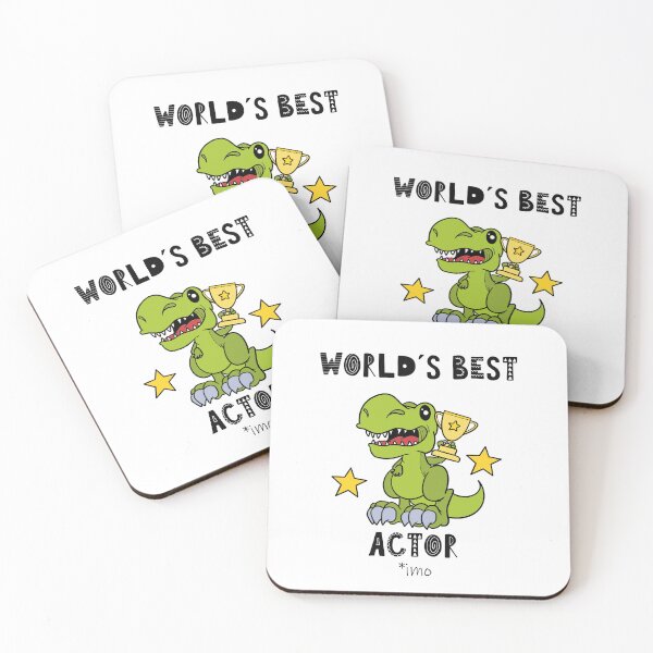 Item preview, Actor, Worlds Best, Funny, Humor, Dinosaur, T Rex, Tyrannosaurus, Animal, World Greatest, Dino designed and sold by iHeartDinosaurs.
