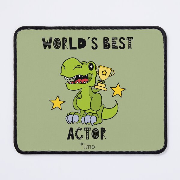 Item preview, Actor, Worlds Best, Funny, Humor, Dinosaur, T Rex, Tyrannosaurus, Animal, World Greatest, Dino designed and sold by iHeartDinosaurs.