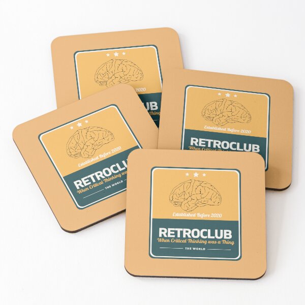 Item preview, Retro Critical Thinking designed and sold by TheReporter1.