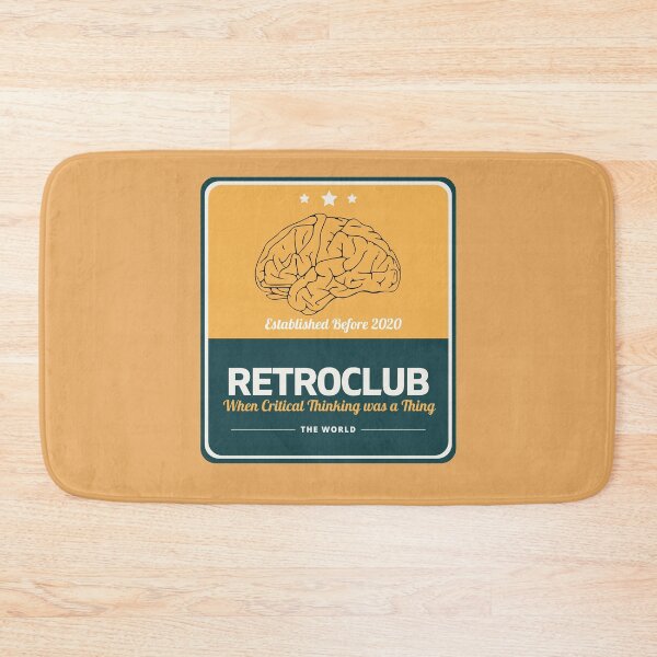 Item preview, Retro Critical Thinking designed and sold by TheReporter1.
