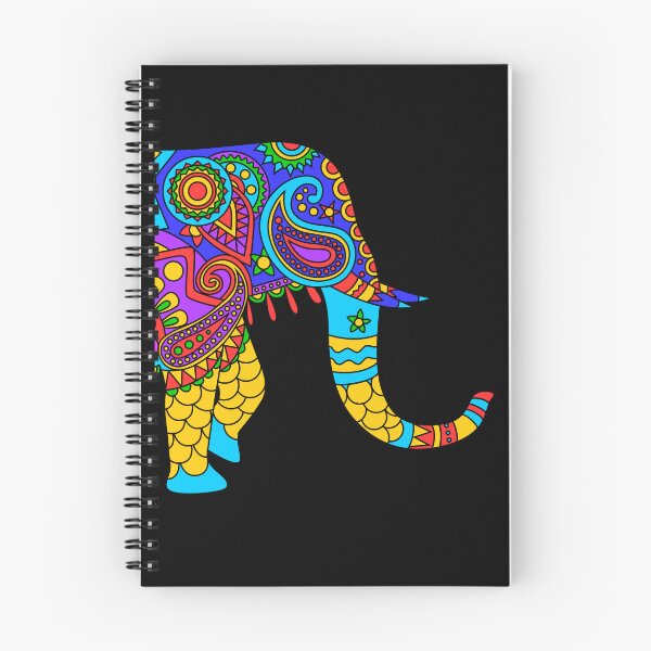 Item preview, Indian Elephant Mandala Art Colorful Indian Elephant Gear designed and sold by DynamicDesign.