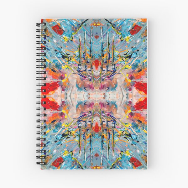 Item preview, Turquoise And Red Acrylic Seamless Pattern designed and sold by Designs By YL.