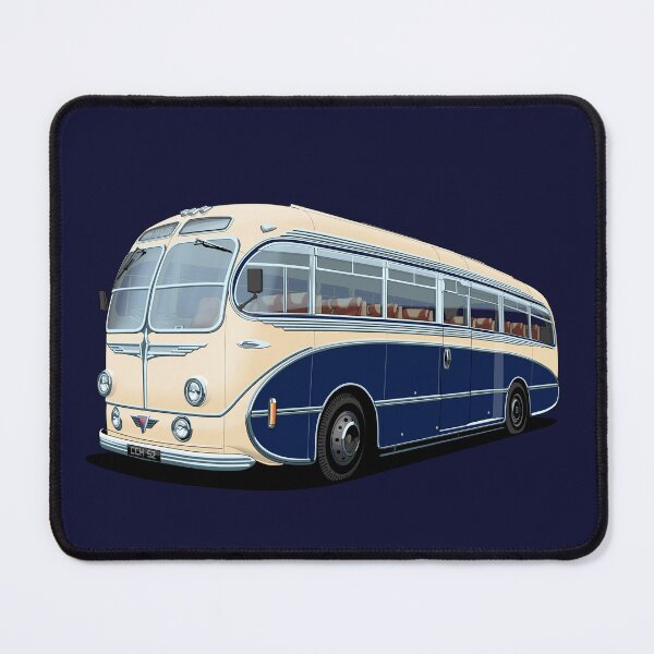 Item preview, 1952 AEC Regal Coach in white and blue designed and sold by candc-retro.