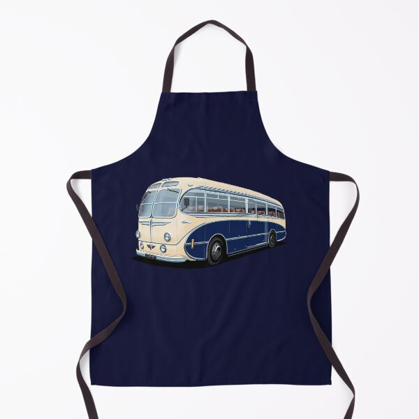 Item preview, 1952 AEC Regal Coach in white and blue designed and sold by candc-retro.
