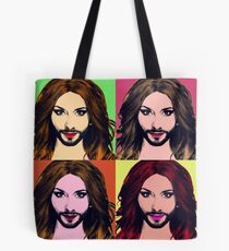 Conchita Wurst - Pop Art Tote Bag