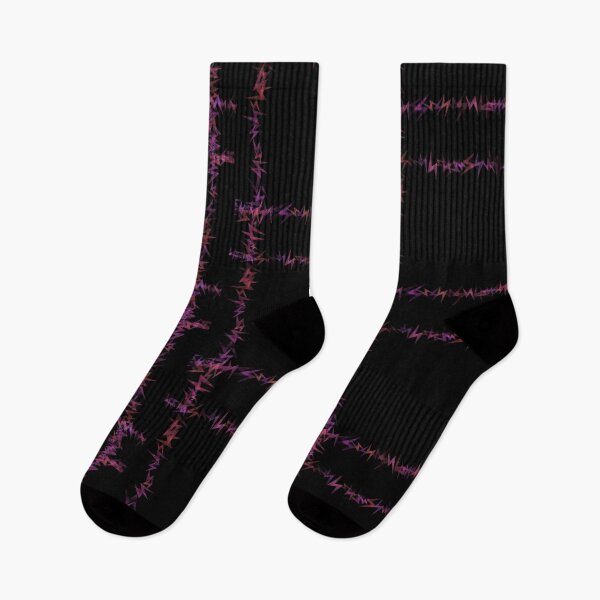 Item preview, Bright pink and black lightning bolt print  designed and sold by Grey-Brunette.