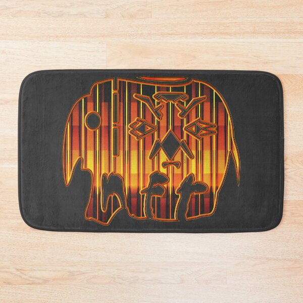 Item preview, ELEPHANT HUMAN TRIBAL FACE LOGO NFT. designed and sold by Ralek.